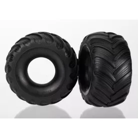   Traxxas Tires, dual profile (1.5" outer and 2.2" inner) (left and right)