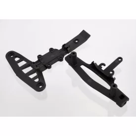 Traxxas Bumper, front/ bumper mount, front