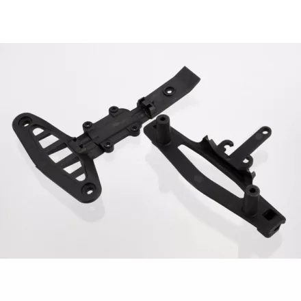 Traxxas Bumper, front/ bumper mount, front