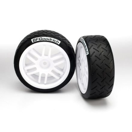 Traxxas  Tires and wheels, assembled, glued (Rally wheels, BFGoodrich® Rally tires) (2)