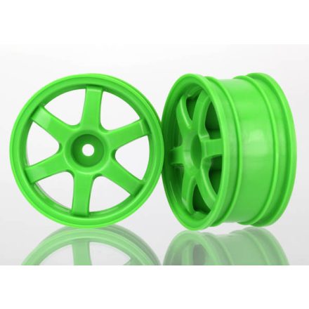 Traxxas Wheels, Volk Racing TE37 (green) (2)