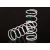 Traxxas Spring, shock, white (GTR long) (0.653 rate green) (1 pair)