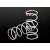 Traxxas  Spring, shock, white (GTR long) (0.810 rate pink) (1 pair)