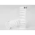 Traxxas Springs, front (white) (progressive rate) (2)