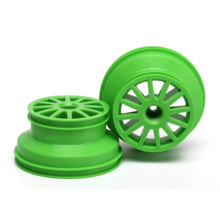 Traxxas  Wheels, green (2)