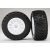 Traxxas Tires & wheels, assembled, glued (White wheels, BFGoodrich® Rally, gravel pattern, S1 compound tires, foam inserts) (2)