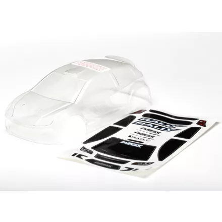 Traxxas  Body, LaTrax® 1/18 Rally (clear, requires painting)/ decals
