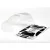 Traxxas  Body, LaTrax® 1/18 Rally (clear, requires painting)/ decals