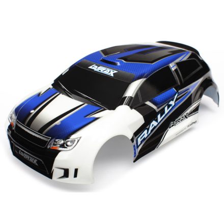 Traxxas Body, LaTrax® 1/18 Rally, blue (painted)/ decals