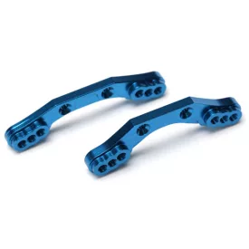   Traxxas Shock towers, front & rear, 6061-T6 aluminum (blue-anodized)