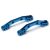 Traxxas Shock towers, front & rear, 6061-T6 aluminum (blue-anodized)
