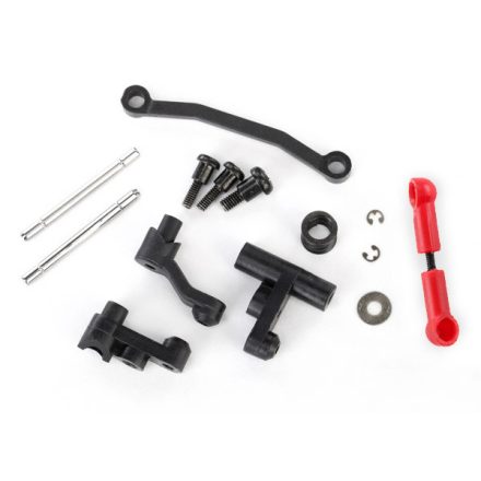 Traxxas Steering bellcranks, servo saver/ spring/ spring retainer/ posts/ draglink