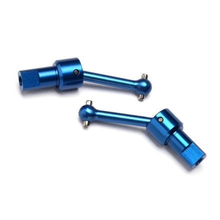 Traxxas Driveshaft assembly, front/rear, 6061-T6 aluminum (blue-anodized) (2)