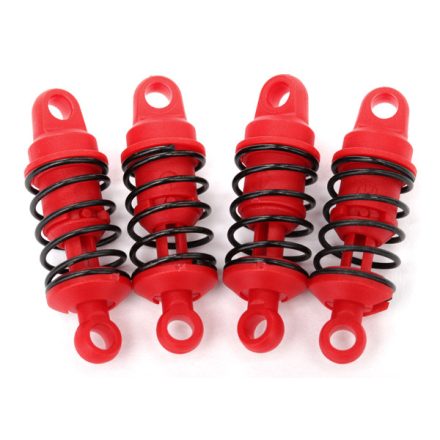 Traxxas  Shocks, oil-less (assembled with springs) (4)