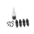 Traxxas Shocks, oil-filled (assembled with springs) (4)