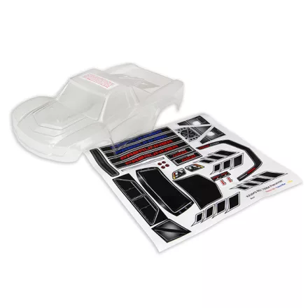 Traxxas  Body, LaTrax® Desert Prerunner (clear, requires painting)/ decals