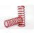 Traxxas  Spring, shock (red) (GTR) (0.314 rate) (1 pair)