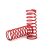 Traxxas  Spring, shock (red) (GTR) (0.412 rate)