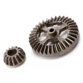   Traxxas Ring gear, differential/ pinion gear, differential (metal)
