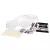 Traxxas Body, X-Maxx® (clear, trimmed, requires painting)/ window masks/ decal sheet