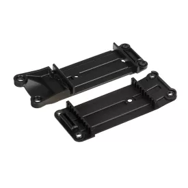 Traxxas Mount, tie bar, front (1)/ rear (1)