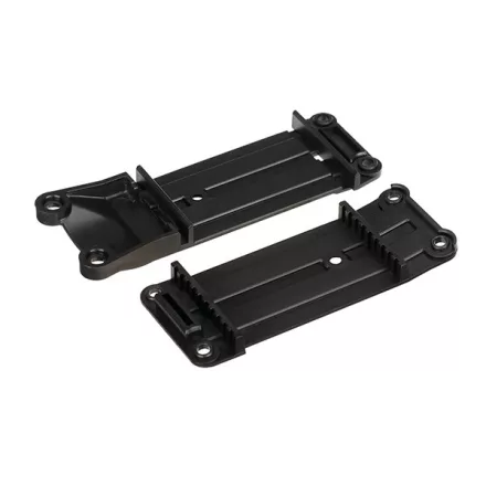 Traxxas Mount, tie bar, front (1)/ rear (1)