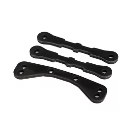 Traxxas  Bulkhead tie bar, upper (1)/ lower (2) (steel)