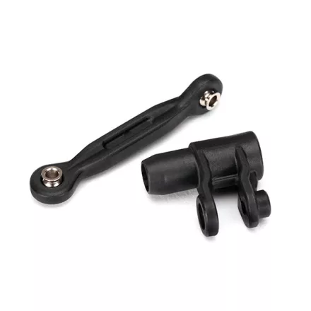 Traxxas  Servo horn, steering/ linkage, steering (46mm, assembled with pivot balls)
