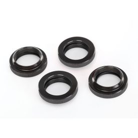   Traxxas Spring retainer (adjuster), PTFE-coated aluminum, GTX shocks (4) (assembled with o-ring)