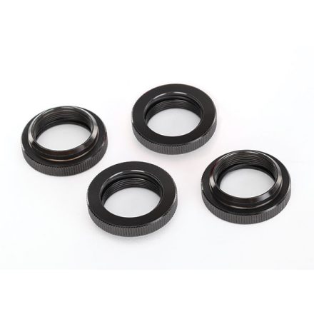 Traxxas Spring retainer (adjuster), PTFE-coated aluminum, GTX shocks (4) (assembled with o-ring)