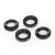 Traxxas Spring retainer (adjuster), PTFE-coated aluminum, GTX shocks (4) (assembled with o-ring)