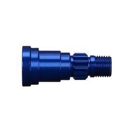   Traxxas Stub axle, aluminum (blue-anodized) (1) (use only with #7750X driveshaft)