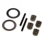 Traxxas Spider gear shaft (2)/ spacers (4)/16x23.5x.5 stainless washer (2) (for #7781X aluminum differential carrier)