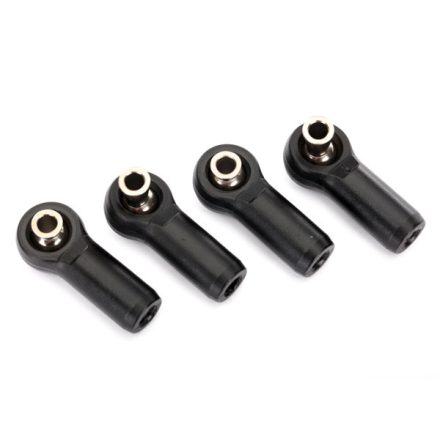 Traxxas Rod ends (4) (assembled with steel pivot balls) (replacement ends for #7748G, 7748R, 7748X, 8542A, 8542R, 8542T, 8542X)