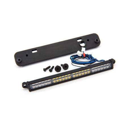 Traxxas LED light bar, rear, red (with white reverse light) (high-voltage) (24 red LEDs, 24 white LEDs, 100mm wide)/ light bar mount (fits X-Maxx® or Maxx®)
