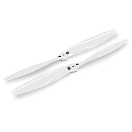Traxxas  Rotor blade set, white (2) (with screws)