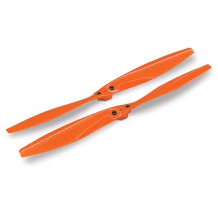 Traxxas Rotor blade set, orange (2) (with screws)