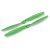 Traxxas Rotor blade set, green (2) (with screws)