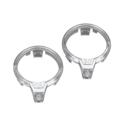 Traxxas LED lens, motor, clear (left & right)