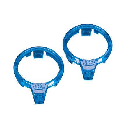 Traxxas LED lens, motor, blue (left & right)