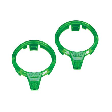 Traxxas LED lens, motor, green (left & right)