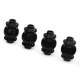   Traxxas Damper balls, anti-vibration, gimbal (4) (yellow dot)/ camera mount (4)