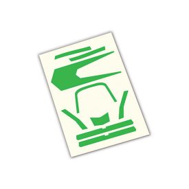 Traxxas Decals, high visibility, green