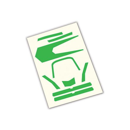 Traxxas Decals, high visibility, green