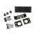 Traxxas Grille, Land Rover® Defender®/ grille mount (3)/ headlight housing (2)/ lens (2)/ headlight mount (2) (fits #8011 body)