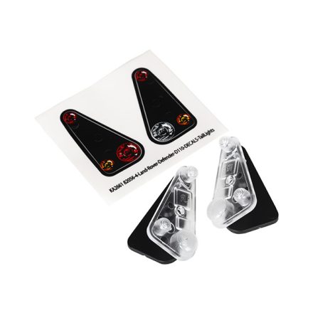 Traxxas  Tail light housing (2)/ lens (2)/ decals (left & right) (fits #8011 body)