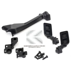  Traxxas Mirrors, side (left & right)/ snorkel/ mounting hardware (fits #8011 body)