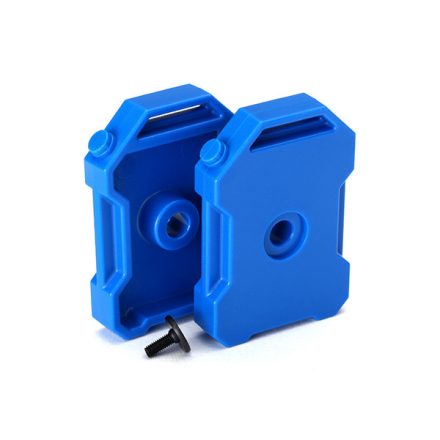 Traxxas Fuel canisters (red) (2)/ 3x8 FCS (1)