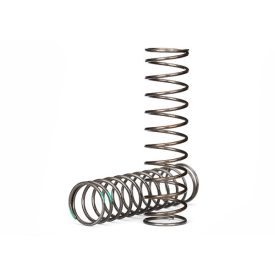   Traxxas Springs, shock (natural finish) (GTS) (0.54 rate, green stripe) (2)