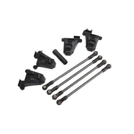 Traxxas Chassis conversion kit, TRX-4® (short to long wheelbase) (includes rear upper & lower suspension links, front & rear shock towers, long female half shaft)